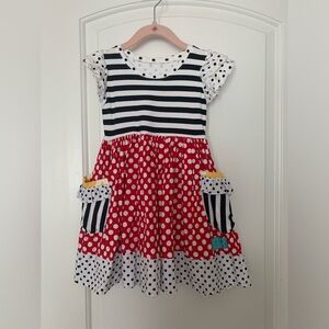 Fleur l’enfant minnie dress 3y